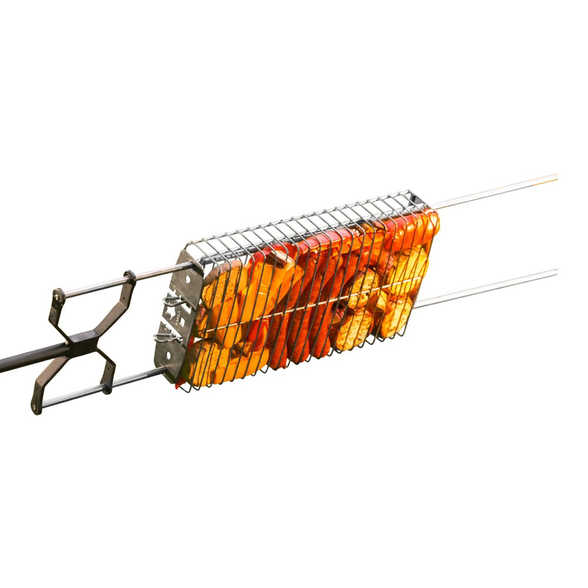 KANKA - KANKA - Rejilla o Canasta de Acero Inoxidable Para Asar Alimentos