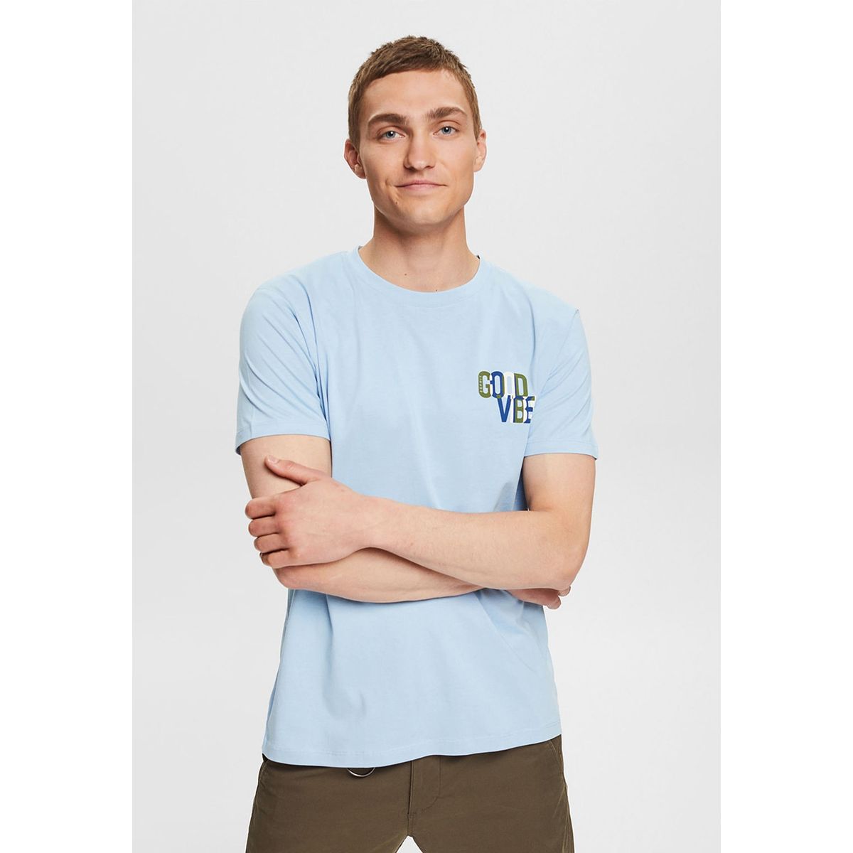 ESPRIT - Polera Con Estampado Good Vibes Esprit ESPRIT