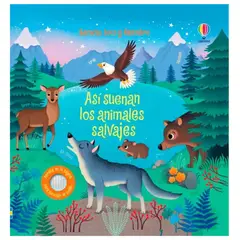 USBORNE - Así suenan los animales salvajes - Escucho, toco y descubro