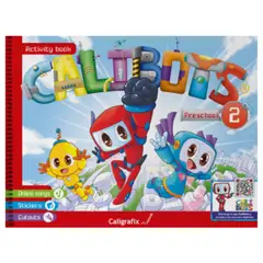 CALIGRAFIX - Calibots Nº2 (A partir de 5 años) - LIBRO INGLÉS KINDER