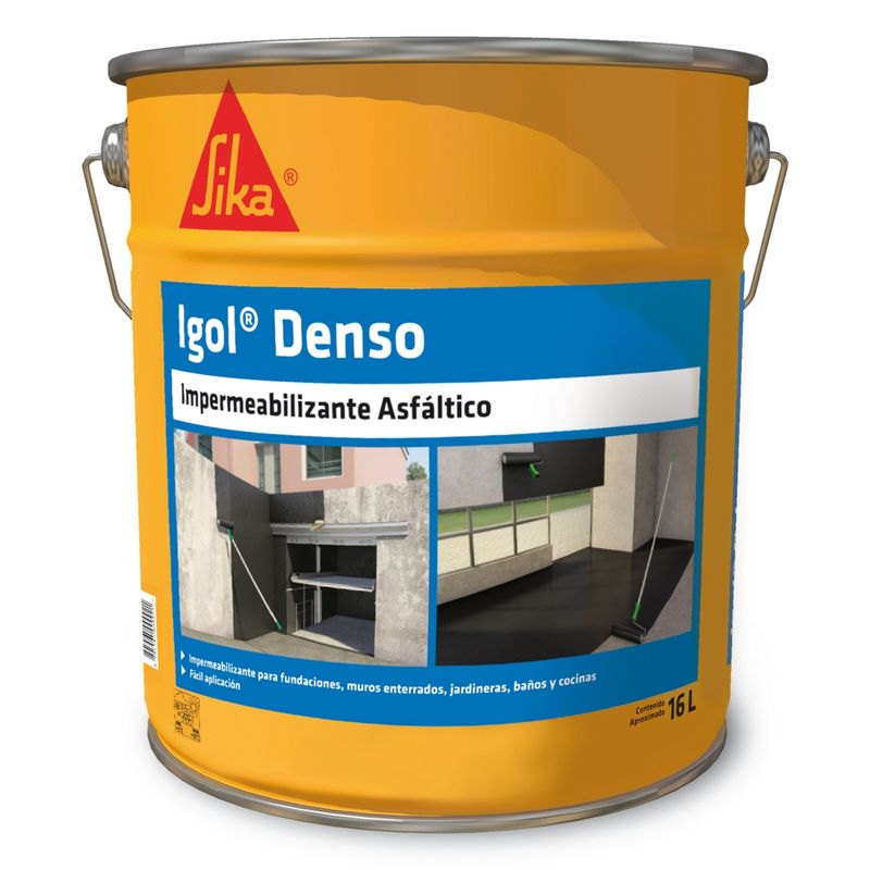 SIKA - IGOL DENSO TINETA 16 LT. SIKA (8002216)