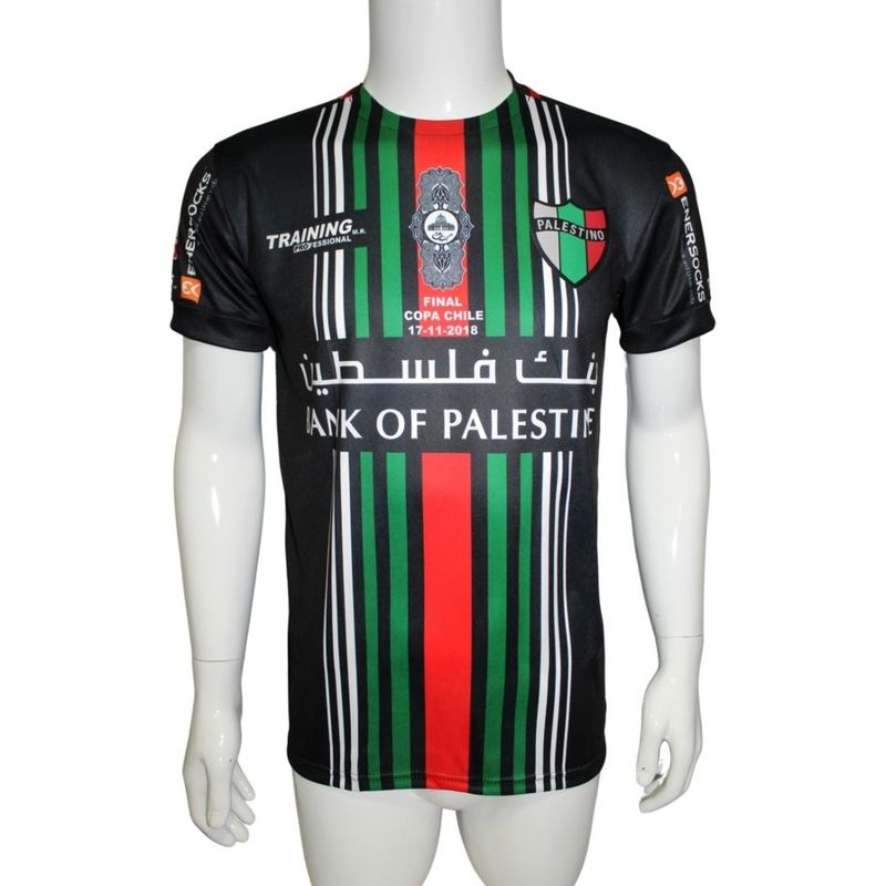 GENERICO - Camiseta Palestino 2018 Visita Ed Final Copa Chile Training