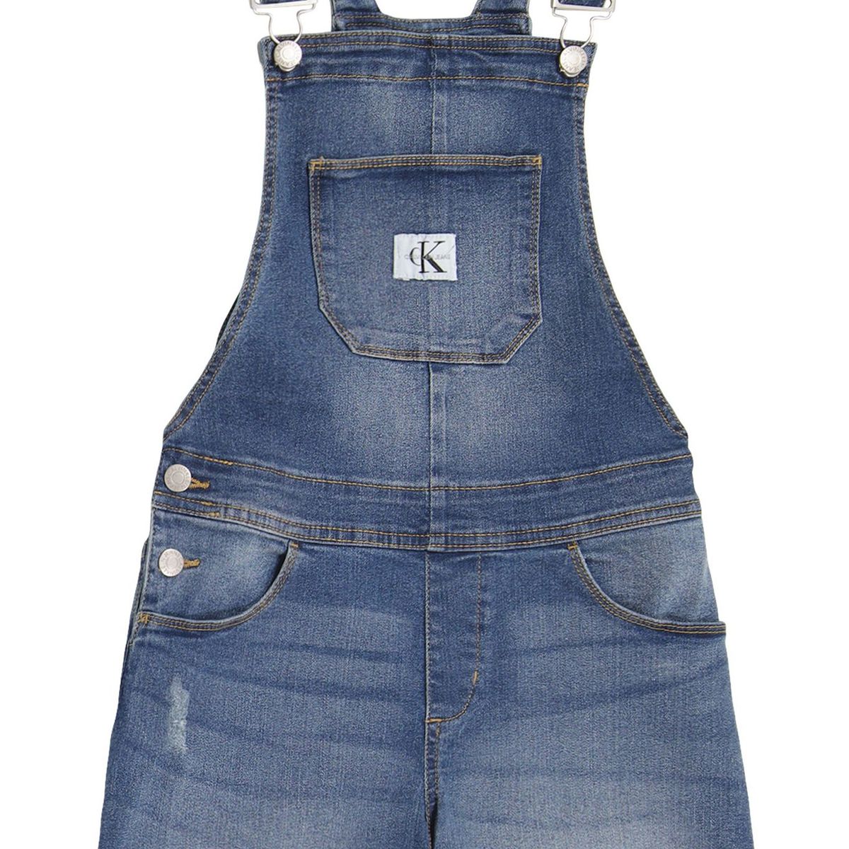 CALVIN KLEIN - Jardinera Cuffed Denim Azul Calvin Klein