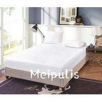 Cubrecolchon Impermeable Plaza y Media Blanco