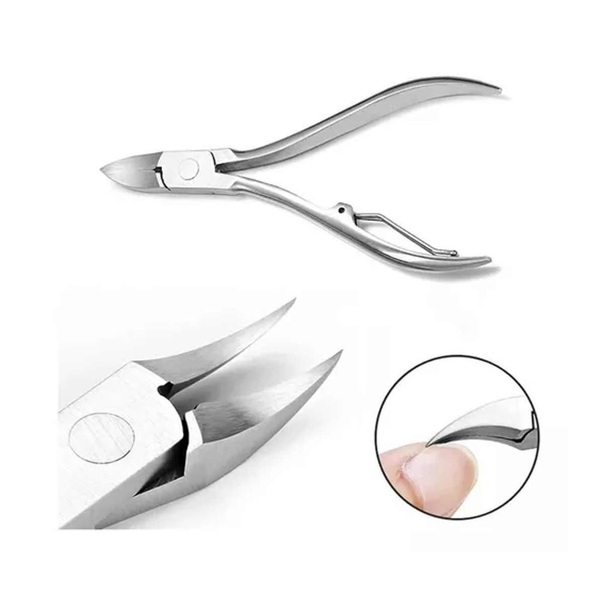 GENERICO - Corta Uñas Tipo Alicate Profesional Manicure Pedicure
