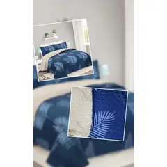 ANGELES DEL HOGAR - Cubrecama Quilt con chiporro 2 plazas
