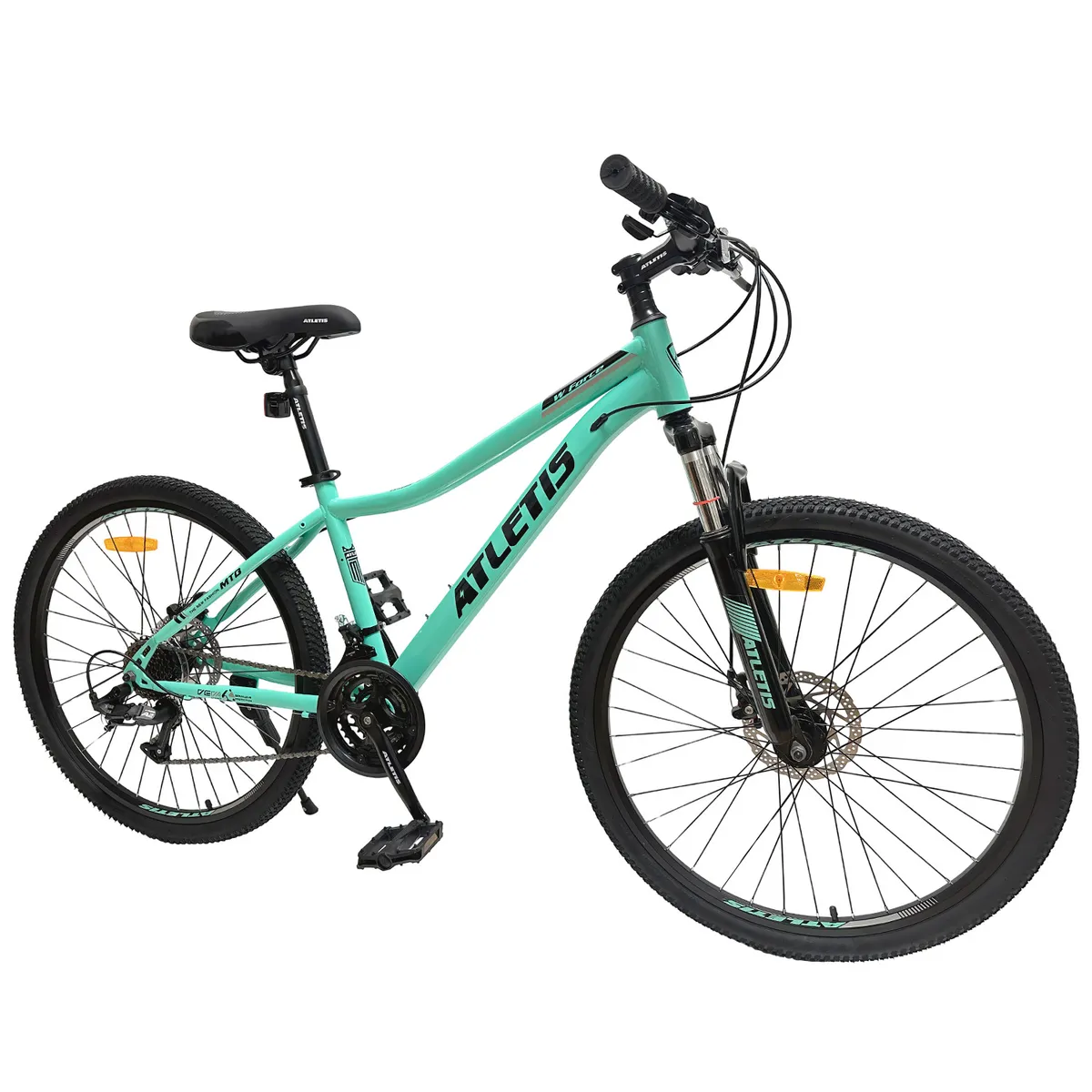 ATLETIS - Bicicleta Mountain Bike W Force Turquesa Aro 26 Atletis