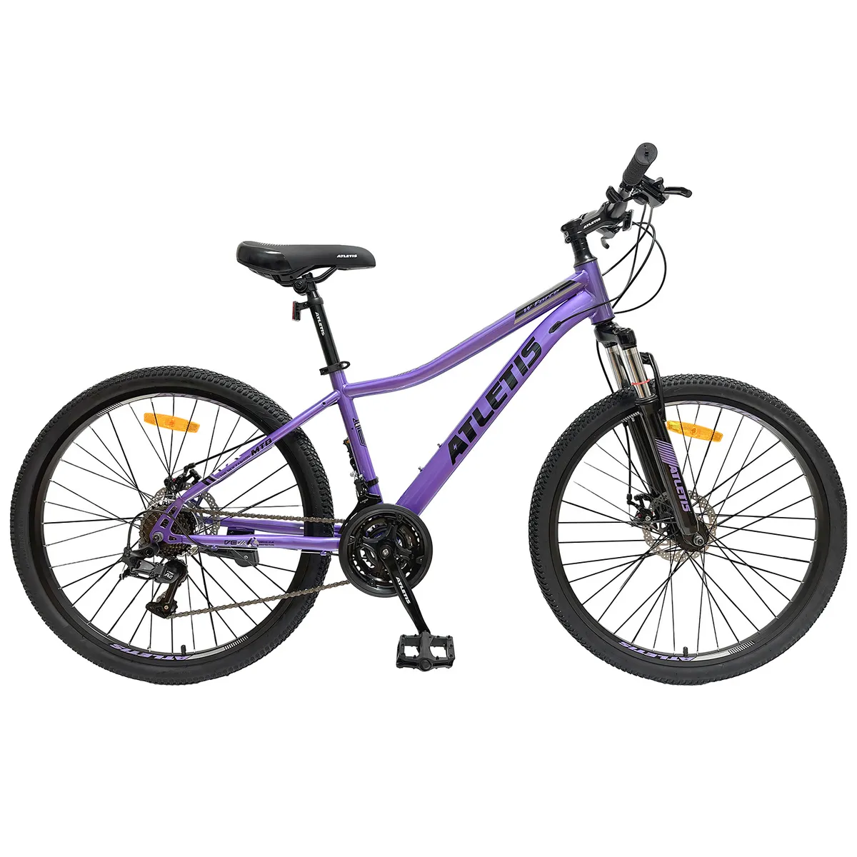 ATLETIS - Bicicleta Mountain Bike W Force Morada Aro 26 Atletis