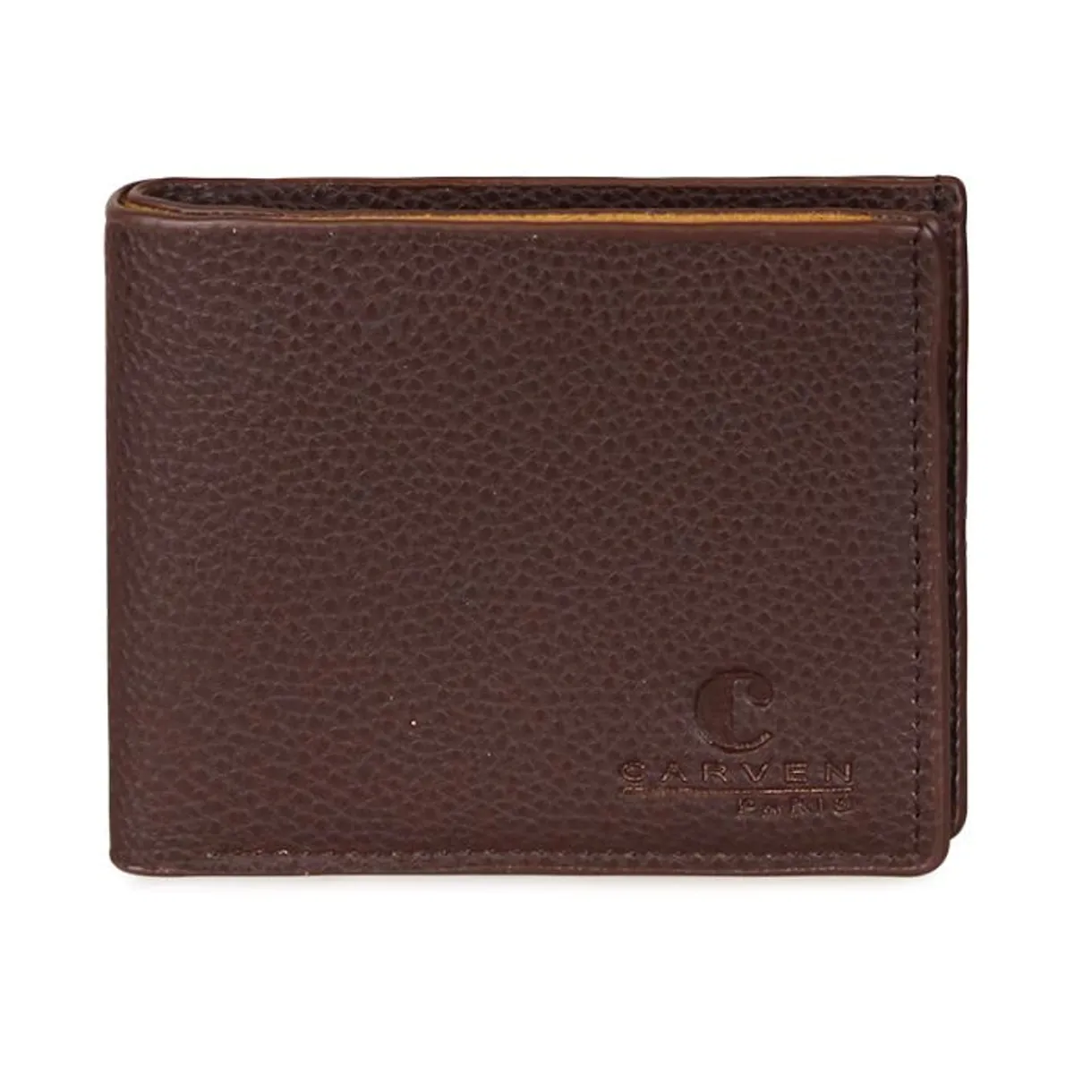 CARVEN - Billetera de hombre Ethan café CARVEN