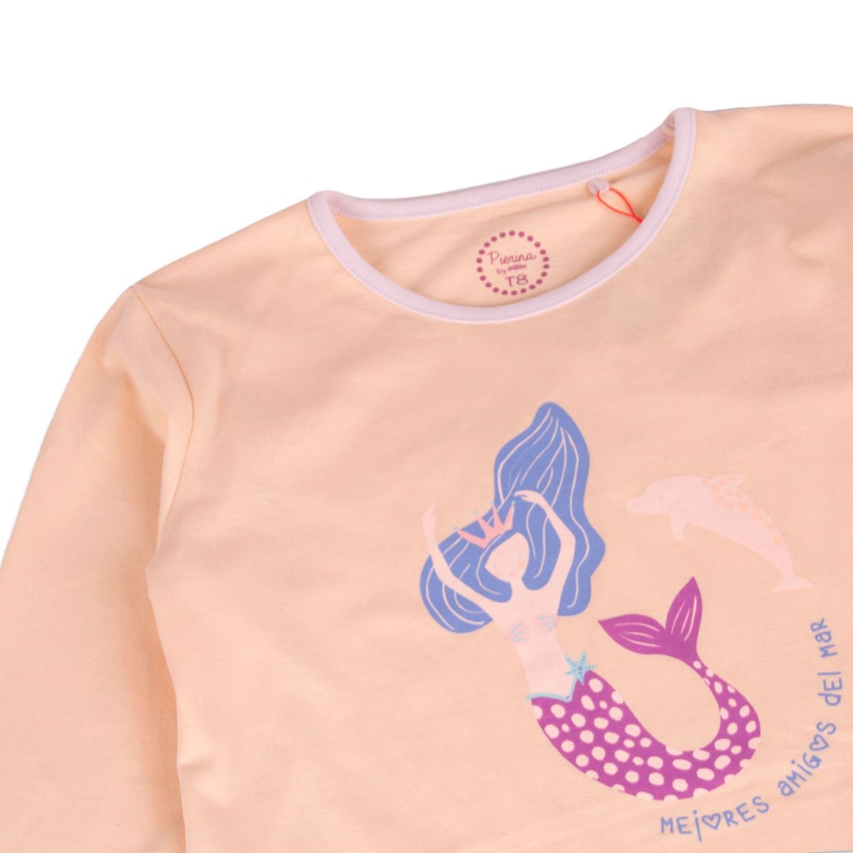 PILLIN - Pijama Niña Naranja Pillin PILLIN