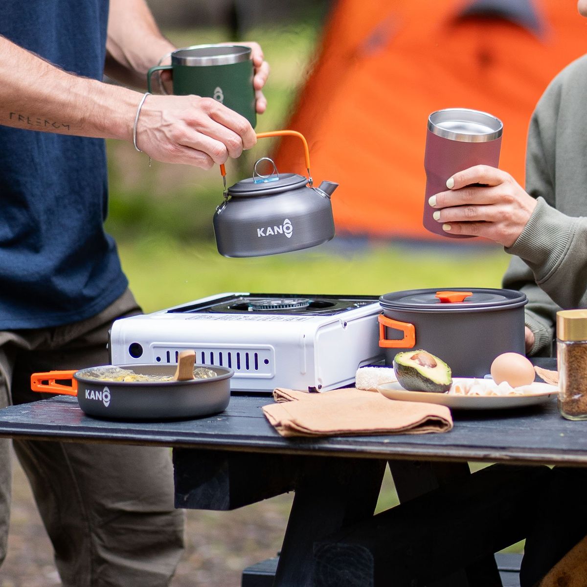 KANO - Set de Ollas Para Camping Kano Portatil Cocina Outdoor