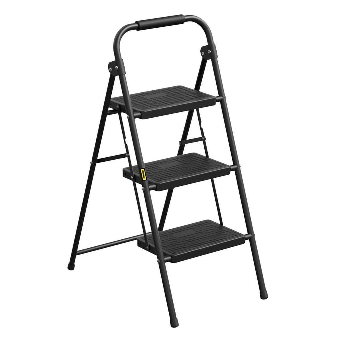 CASATUA - Escalera Plegable Multiuso Tonsteel 3 Peldaños Resistente