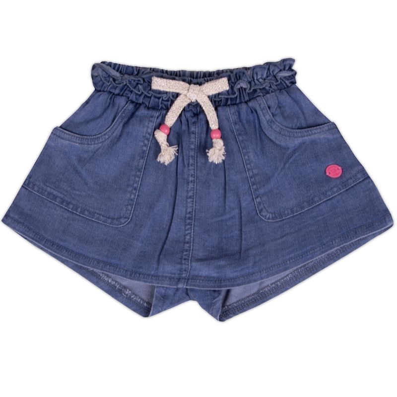 PILLIN - Short Bebe Niña Azul Pillin PILLIN