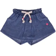 PILLIN - Short Bebe Niña Azul