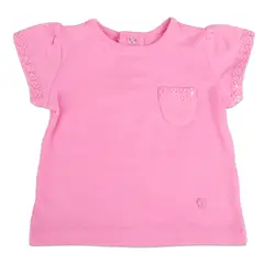 PILLIN - Polera Bebe Niña Rosado