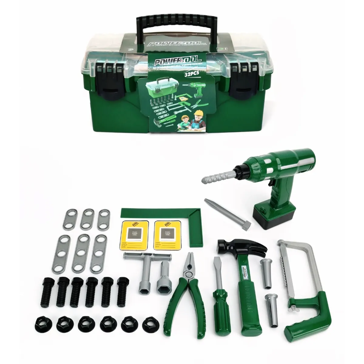 GENERICO - Maleta Con Set Herramientas y Taladro a pilas