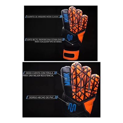 Imagen 2 del producto Guantes Arquero Portero Futbol Ferulas (par)