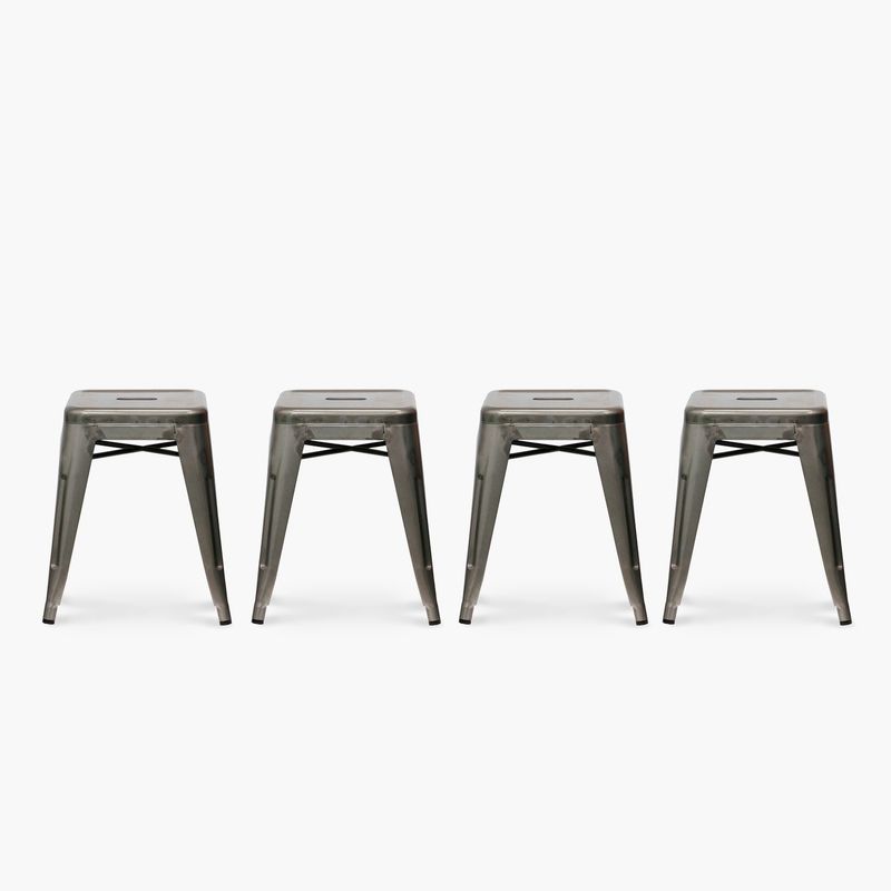 FORM DESIGN - Pack 4 Pisos Tolix Metal Metal Form