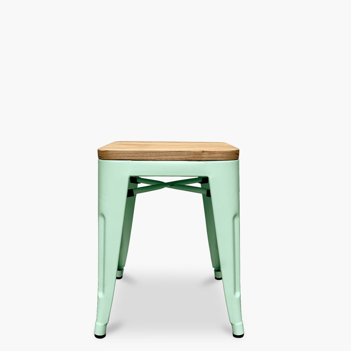 FORM DESIGN - Pack 4 Pisos Tolix Asiento Madera Menta Form