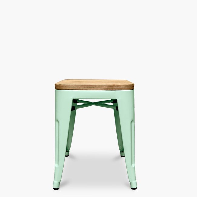 FORM DESIGN - Pack 4 Pisos Tolix Asiento Madera Menta Form