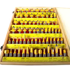 GENERICO - Set de Brocas Para Fresadora Vástago de, 70 Piezas.