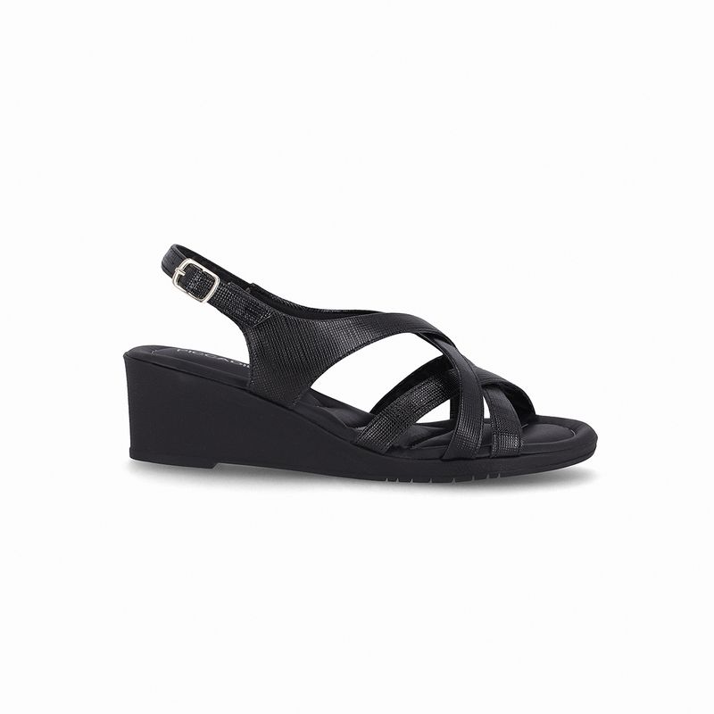 PICCADILLY - Sandalia Mujer Negro Carla Piccadilly