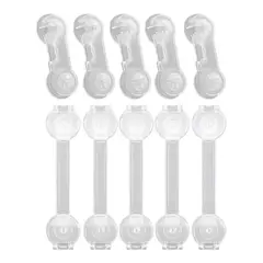 CHIQUITITUD - Pack 10 Seguros Niños/ Bebés Puerta/cajones/refrigerador/wc
