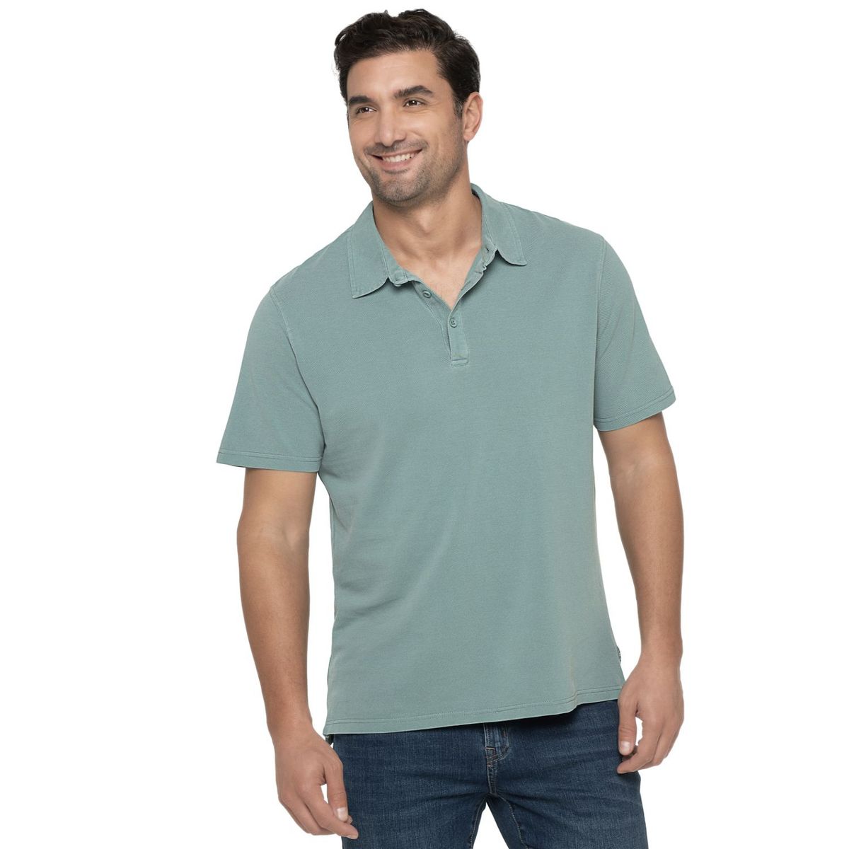 PANAMA JACK - Polera Hombre Turquesa Panama Jack.