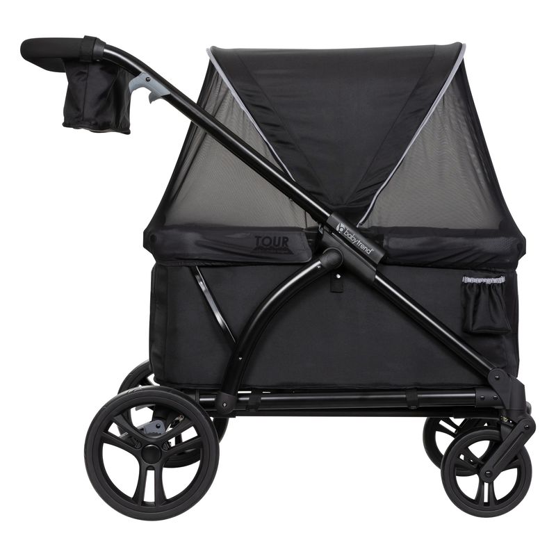 BABY TREND - COCHE DOBLE PASEO WAGON MUV EXPEDITION 2 EN 1 BLACK