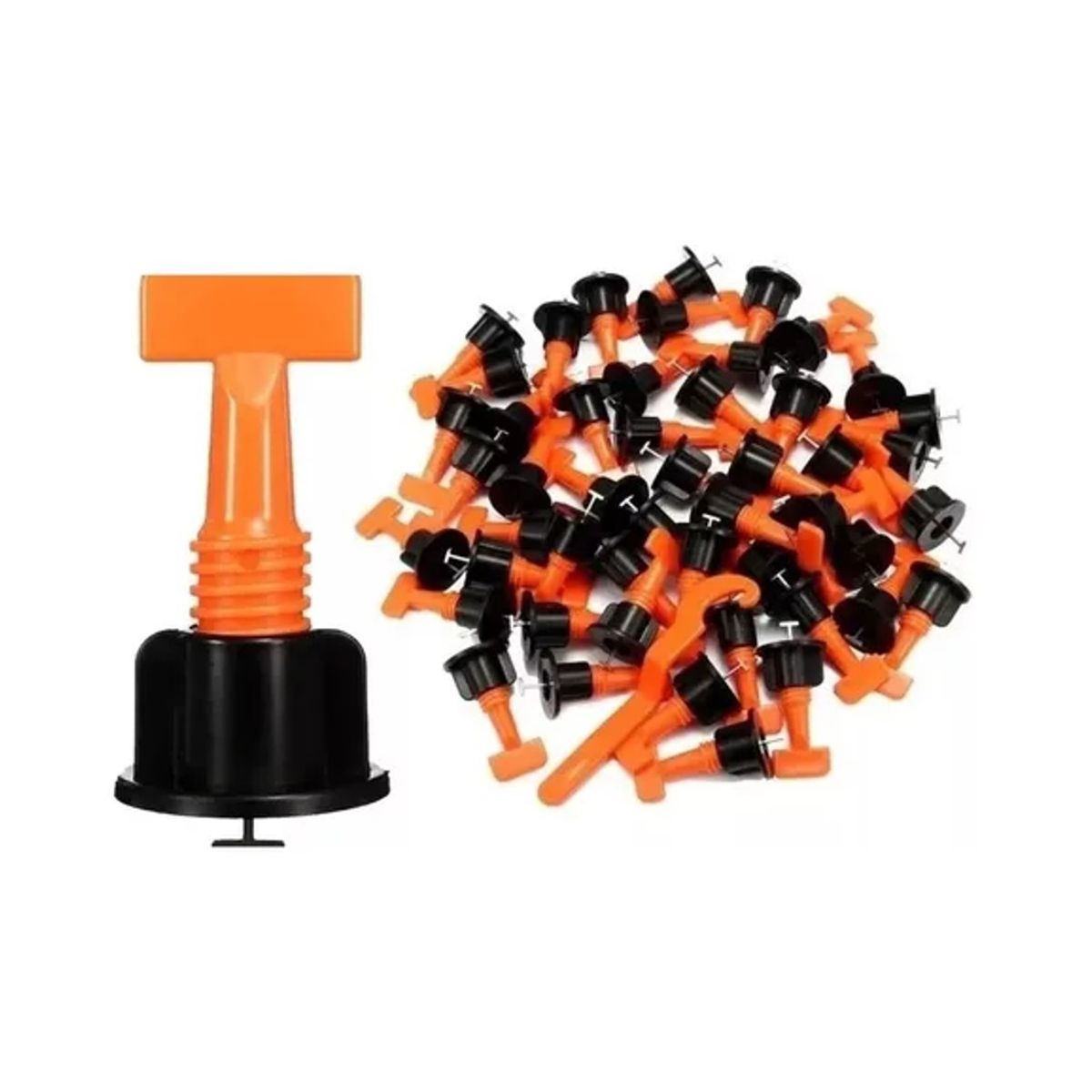 GENERICO - Niveladores De Porcelanato Cerámicas Gres Reutilizables 50 Mas 1