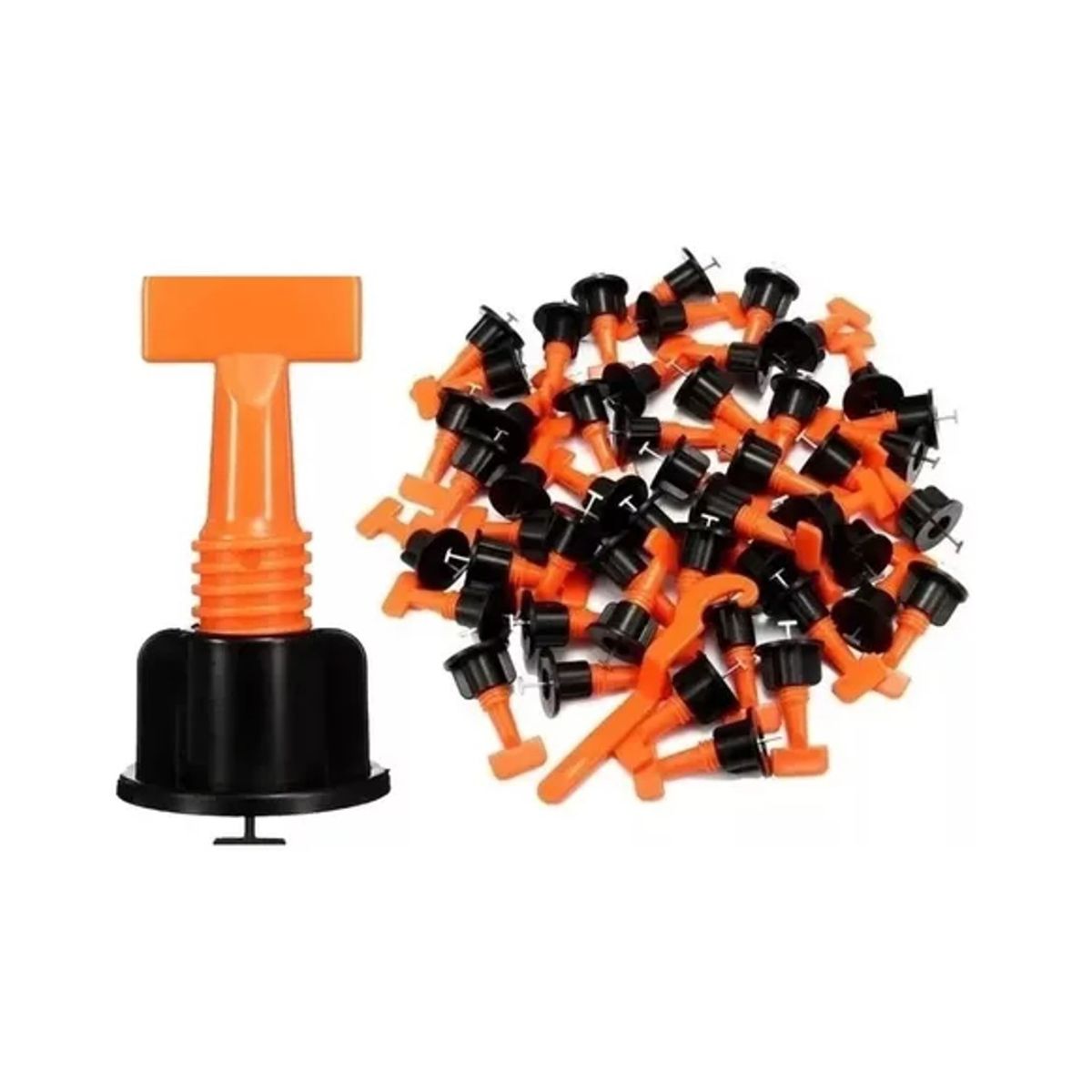 GENERICO - Niveladores De Porcelanato Cerámicas Gres Reutilizables 50 Mas 1