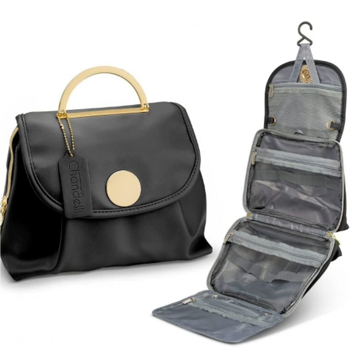 TNAKIEX - Neceser Profesional Caja Cosmetiquera De Viaje Mujer 14 En 1