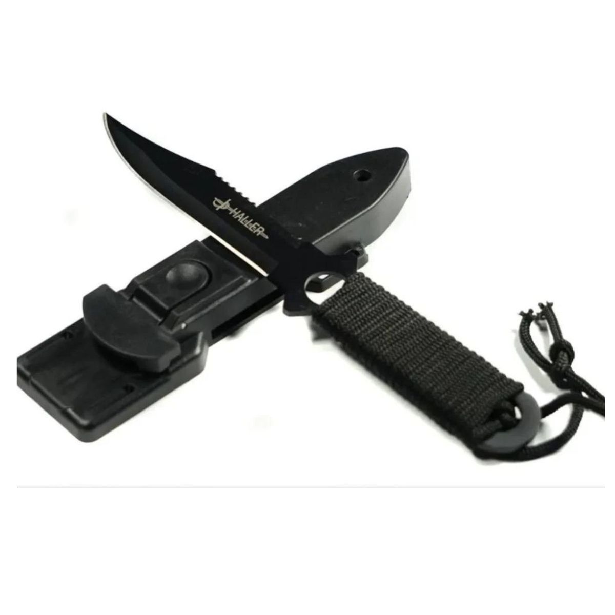GENERICO - Cuchillo Multiuso funda dura Parachute Ae58