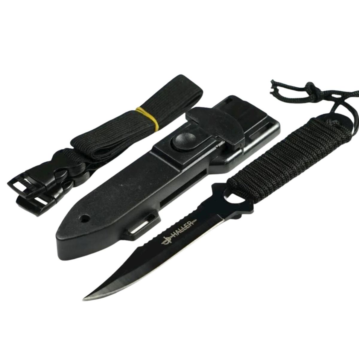 GENERICO - Cuchillo Multiuso funda dura Parachute Ae58