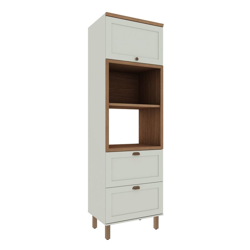 DF HOME - Despensa 1 Puerta 2 Cajones 700 Verde Menta
