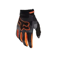 FOX - Guantes Moto 180 BKNR Camo Gris/Naranjo