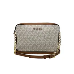 MICHAEL KORS - Cartera Monogram Vainilla