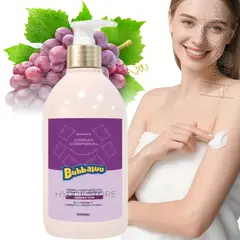 GENERICO - Crema Corporal Hidratante Bubbaluu Uva 500 Ml