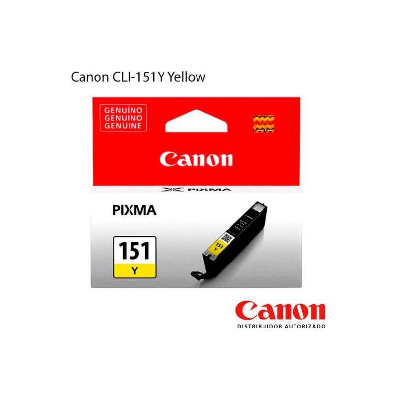 CANON - Cartucho de Tinta Canon CLI-151 7ml Amarillo CANON