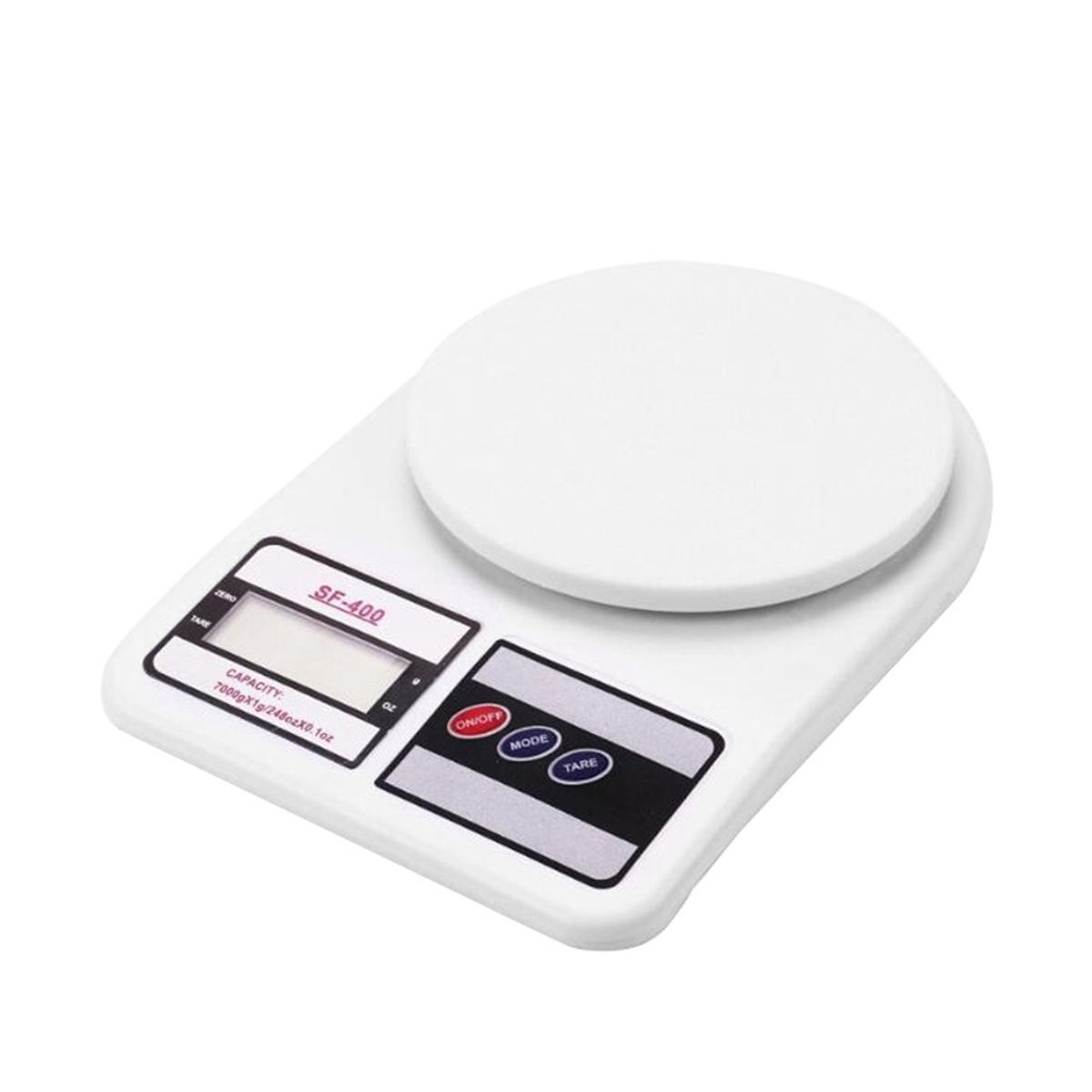 CRUSEC - Balanza Pesa Gramera Digital Para Comercio 7 kg con Pilas