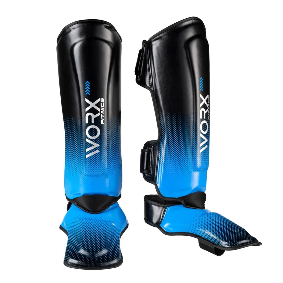WORX - Canilleras Espinilleras Artes Marciales Kick box - Negro - L