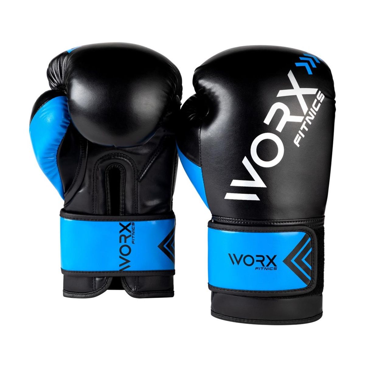 WORX - Guantes Box Boxeo Profesional Worx Unisex Entrenamiento - Azul - 16 OZ