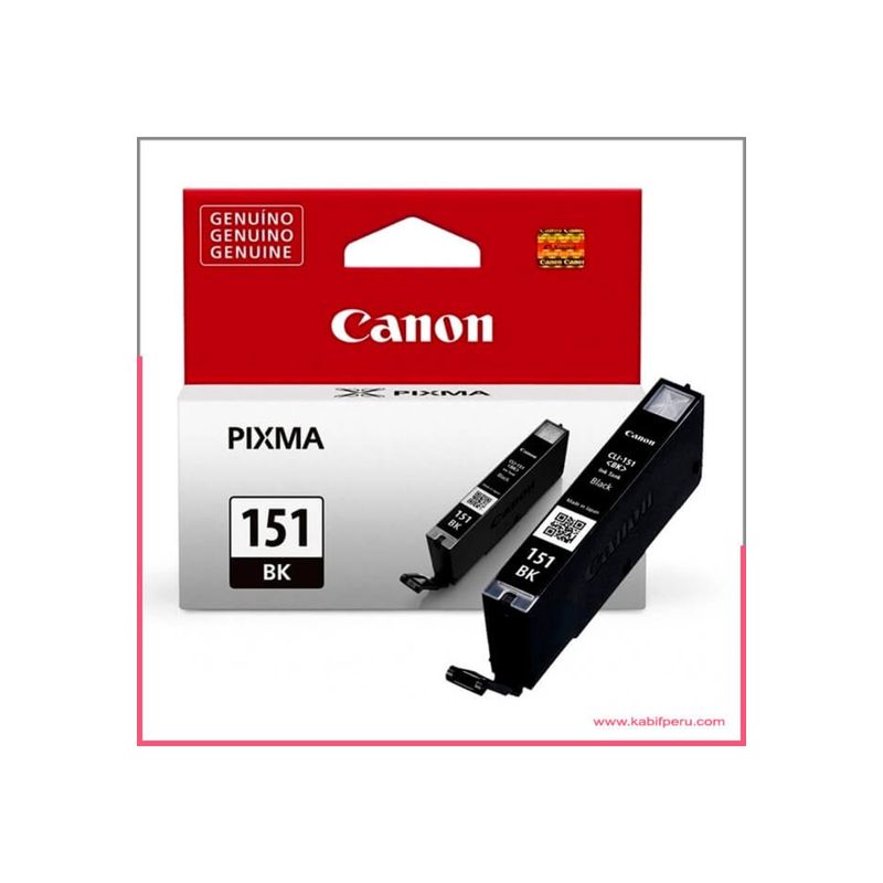 CANON - Cartucho de Tinta Canon CLI-151BK 11ml Negro CANON