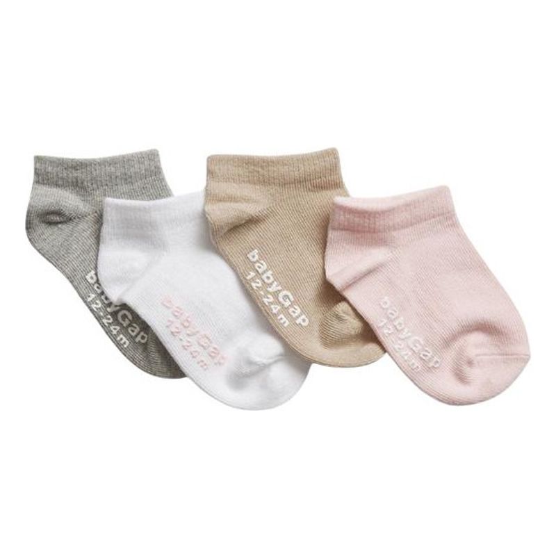 GAP - Calcetines Pack De 4 No Show Multicolor GAP