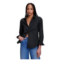 Camisa De Algodón Negro