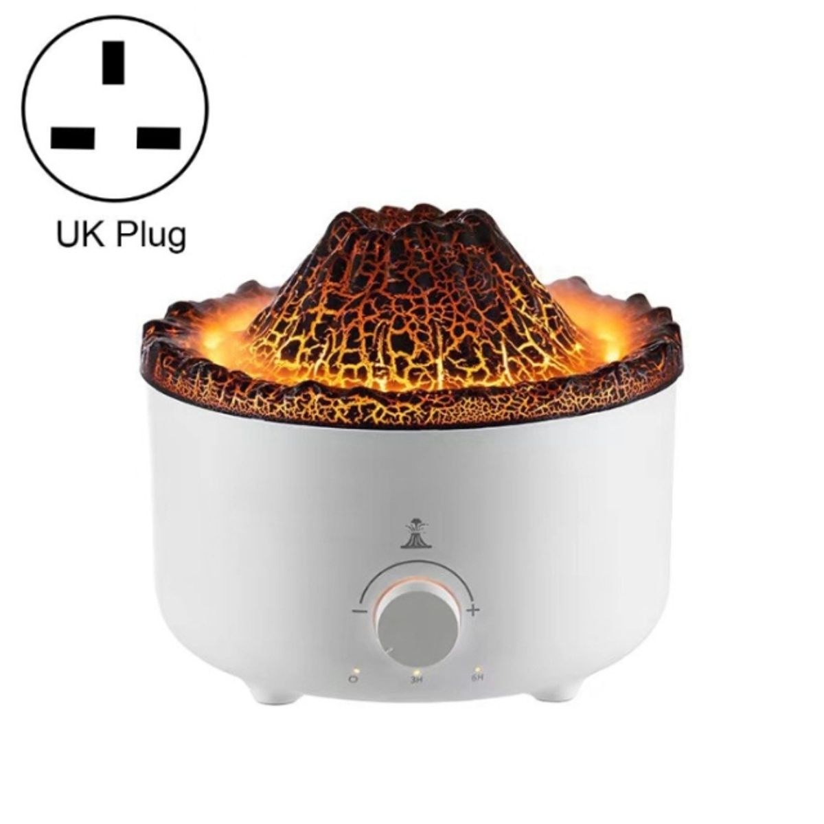 GENERICO - Humidificador De Aromas Volcan 560ml  Esencias