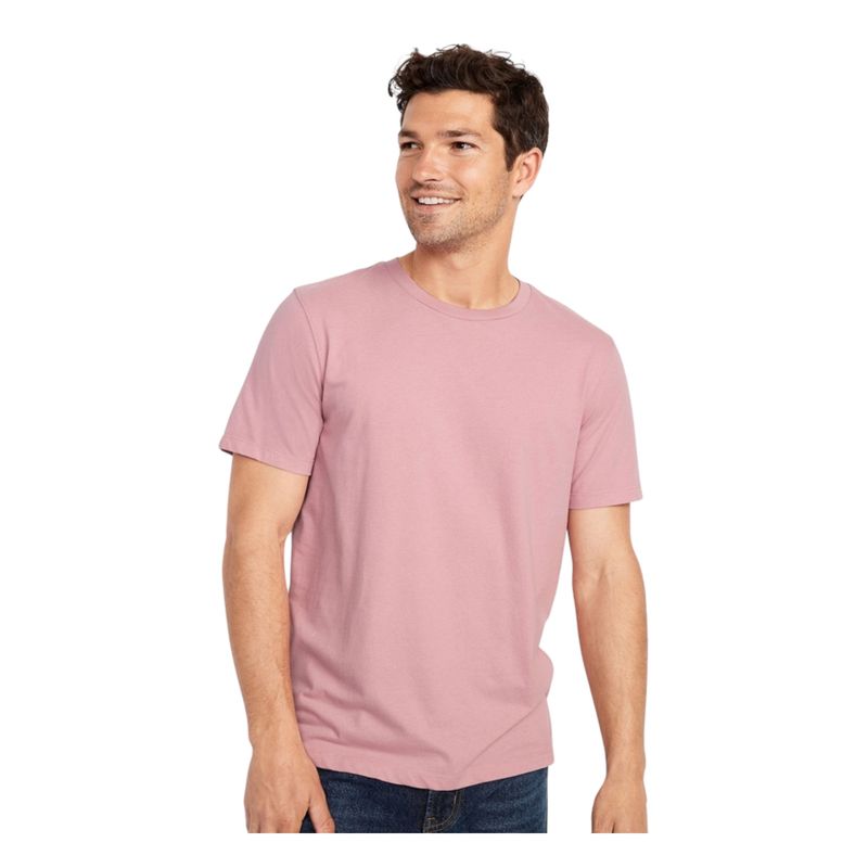OLD NAVY - Polera Manga Corta Crew-Neck Rosa OLD NAVY