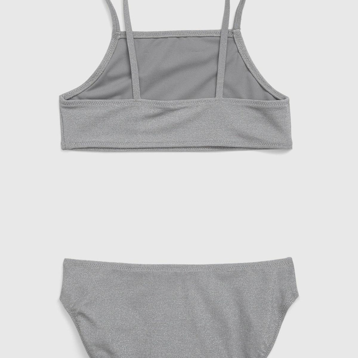 GAP - Bikini Niña Gap High-neck Gris