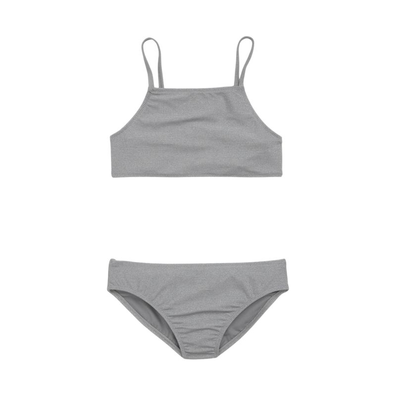 GAP - Bikini High-Neck Gris GAP