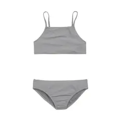 GAP - Bikini High-Neck Gris